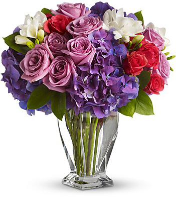 Teleflora's Rhapsody in Purple